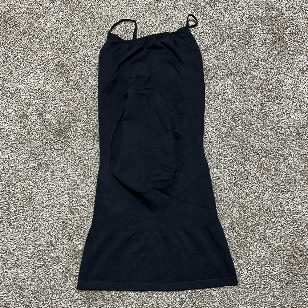 BLANQI S/M maternity support long cami tank top adjustable straps belly support - Picture 1 of 7